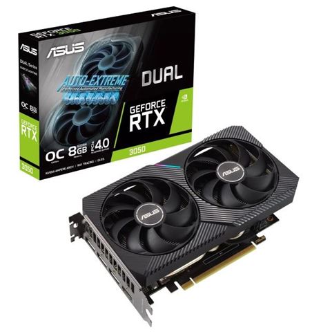 ASUS grafička kartica DUAL-RTX3050-O8G-V2