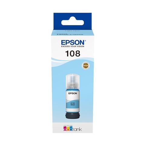 Epson tinta C13T09C54A EcoTank 108 Light Cyan