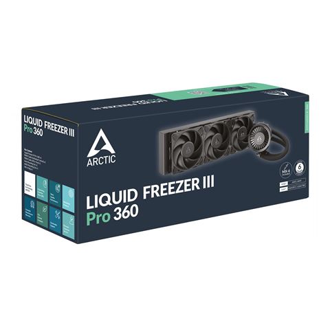 Arctic vodeno hlađenje Liquid Freezer III Pro 360 (black)