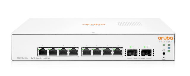 HP upravljivi switch ARUBA 1930 8G 2SFP SWITCH