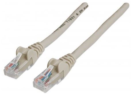Intellinet prespojni mrežni kabel Cat.5e UTP PVC 3m sivi