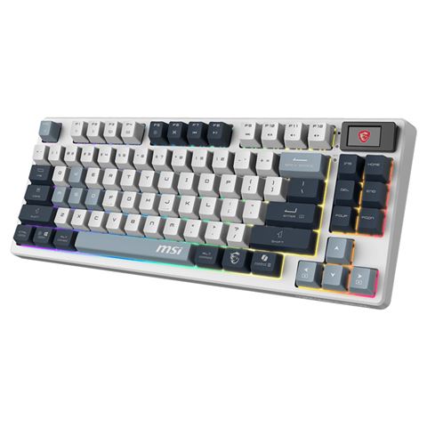 MSI žičana tipkovnica FORGE GK600 TKL W SKY US