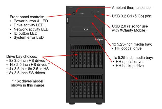 SRV LN ST250 V3 6353P 8C 32GB